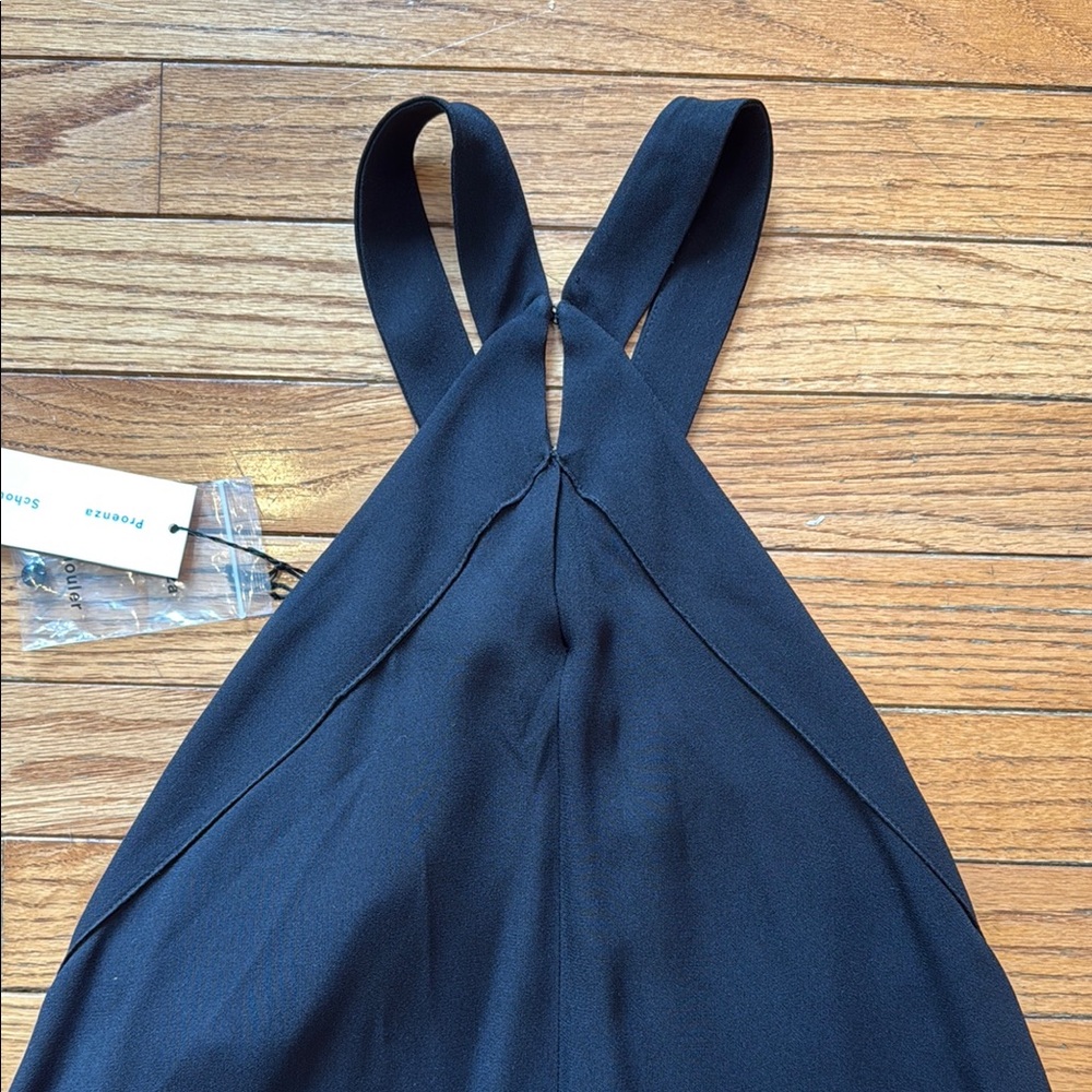 Proenza Schouler Black Halter Blouse